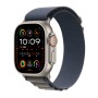 Apple Watch Ultra 2 49mm Cellular - Titánium-Alpesi Pánt-Kék) (S Gyártói garancia