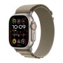 Apple Watch Ultra 2 49mm Cellular - Titánium-Alpesi Pánt-Oliva Zöld) (S Gyártói garancia