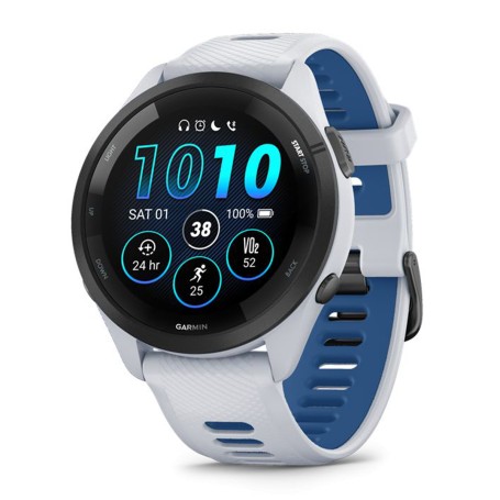 Garmin Forerunner 265 (010-02810-11) - Homokszín-Kék Gyártói Garancia