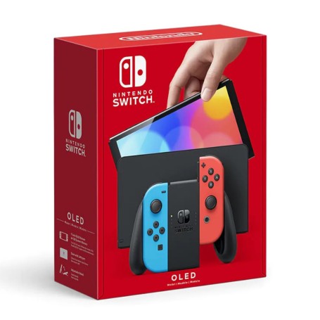 Nintendo Switch OLED - Kék-Piros