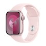 Apple Watch Series 9 41mm Sport - Rózsaszín-Rózsaszín) (S/M Gyártói garancia