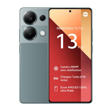 Xiaomi Redmi Note 13 Pro LTE DS 512GB (12GB RAM) - Zöld