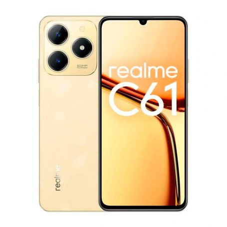 Realme C61 DS 256GB (6GB RAM) - Arany