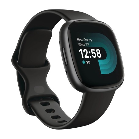 Fitbit Versa 4 Aluminium - Fekete-Szürke