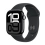 Apple Watch Series 10 46mm Cellular Sport - Kozmosz Fekete-Fekete) (M/L Gyártói garancia