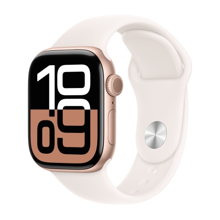 Apple Watch Series 10 42mm  Sport - Rozé Arany-Rózsaszín) (S/M Gyártói garancia