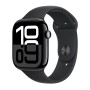 Apple Watch Series 10 46mm Sport - Kozmosz Fekete-Fekete) (M/L Gyártói garancia