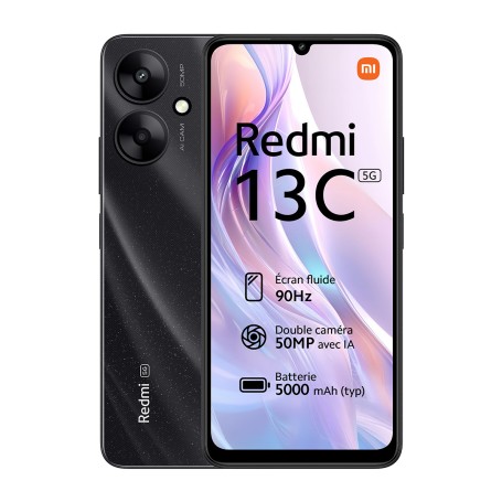 Xiaomi Redmi 13C 5G DS 128GB (4GB RAM) - Fekete