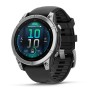 Garmin Fenix E 47m (010-03025-00) Rozsdamentes Acél - Ezüst-Fekete Gyártói Garancia