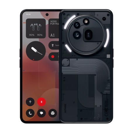 Nothing Phone (3a) Pro 5G DS 256GB (12GB RAM) - Fekete