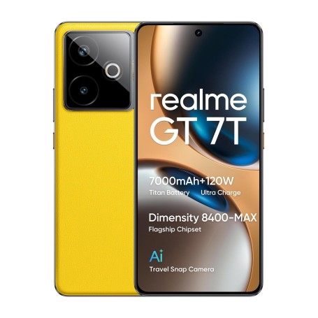 Realme GT 7T 5G DS 512GB (12GB RAM) - Citromsárga
