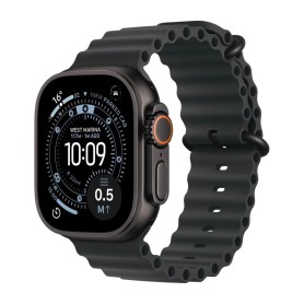 Apple Watch Ultra 3 49mm  - Titánium Fekete-Fekete Óceán Szíj  Gyártói garancia