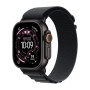 Apple Watch Ultra 3 49mm 5G - Fekete Titánium-Alpesi Szíj-Fekete)  (M Gyártói garancia