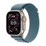 Apple Watch Ultra 3 49mm 5G - Titánium-Alpesi Pánt-Kék)  (M Gyártói garancia