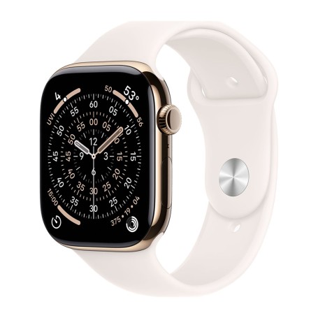 Apple Watch Series 11 46mm Cellular Sport Titanium - Arany-Rózsaszín) (M/L Gyártói garancia