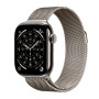 Apple Watch Series 11 46mm Cellular Sport Titanium - Natúr-Natúr Milánói Szíj Gyártói garancia