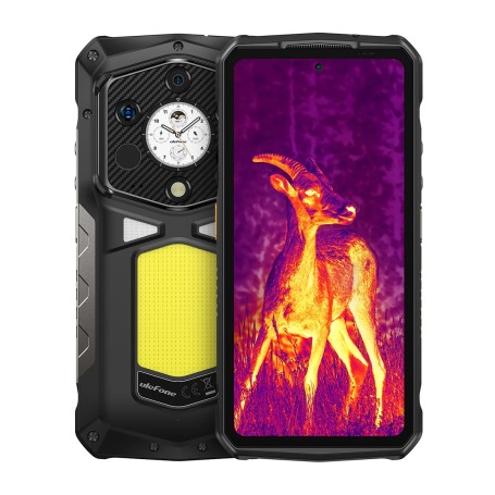 Ulefone Armor 29 Pro Thermal 5G DS 512GB (16GB RAM) - Fekete