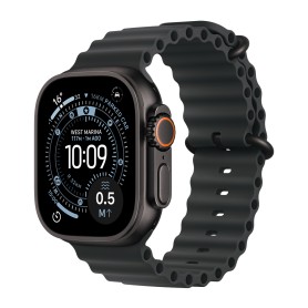 Apple Watch Ultra 3 49mm 5G - Titánium Fekete-Fekete Óceán Szíj  Gyártói garancia