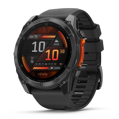 Garmin Fenix 8 51mm (010-02905-00) - Szürke-Fekete Gyártói Garancia