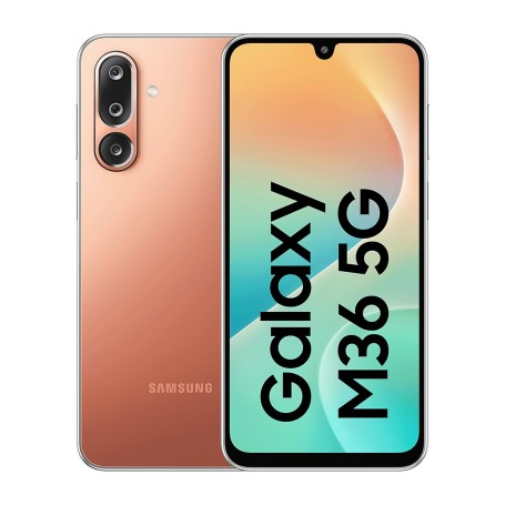 Samsung M366B Galaxy M36 5G 5G DS 128GB (6GB RAM) - Narancssárga