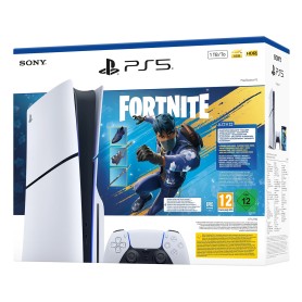 Sony Playstation 5 Disc Edition 1TB Slim White + Fortnite: Flowering Chaos - Fehér
