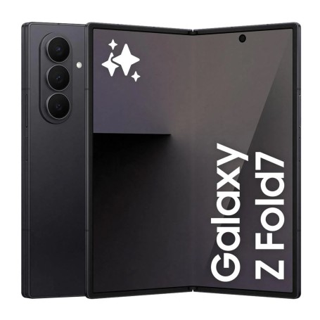 Samsung F966B Galaxy Z Fold7 5G DS 512GB (12GB RAM) - Fekete Gyártói Garancia