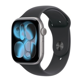 Apple Watch Series 11 46mm  Sport - Szürke-Fekete) (S/M Gyártói garancia