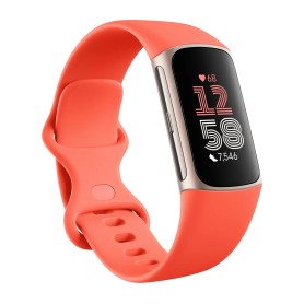 Fitbit Charge 6 - Bézs-Narancssárga
