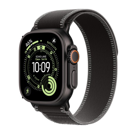 Apple Watch Ultra 3 49mm 5G - Fekete-Terep Pánt-Fekete-Szürke)  (M-L Gyártói garancia