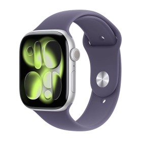 Apple Watch Series 11 46mm Cellular Sport - Ezüst-Lila) (S/M Gyártói garancia