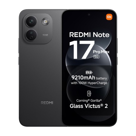 Xiaomi Redmi Note 17 Pro Max 5G DS 256GB (8GB RAM) - Fekete Gyártói Garancia